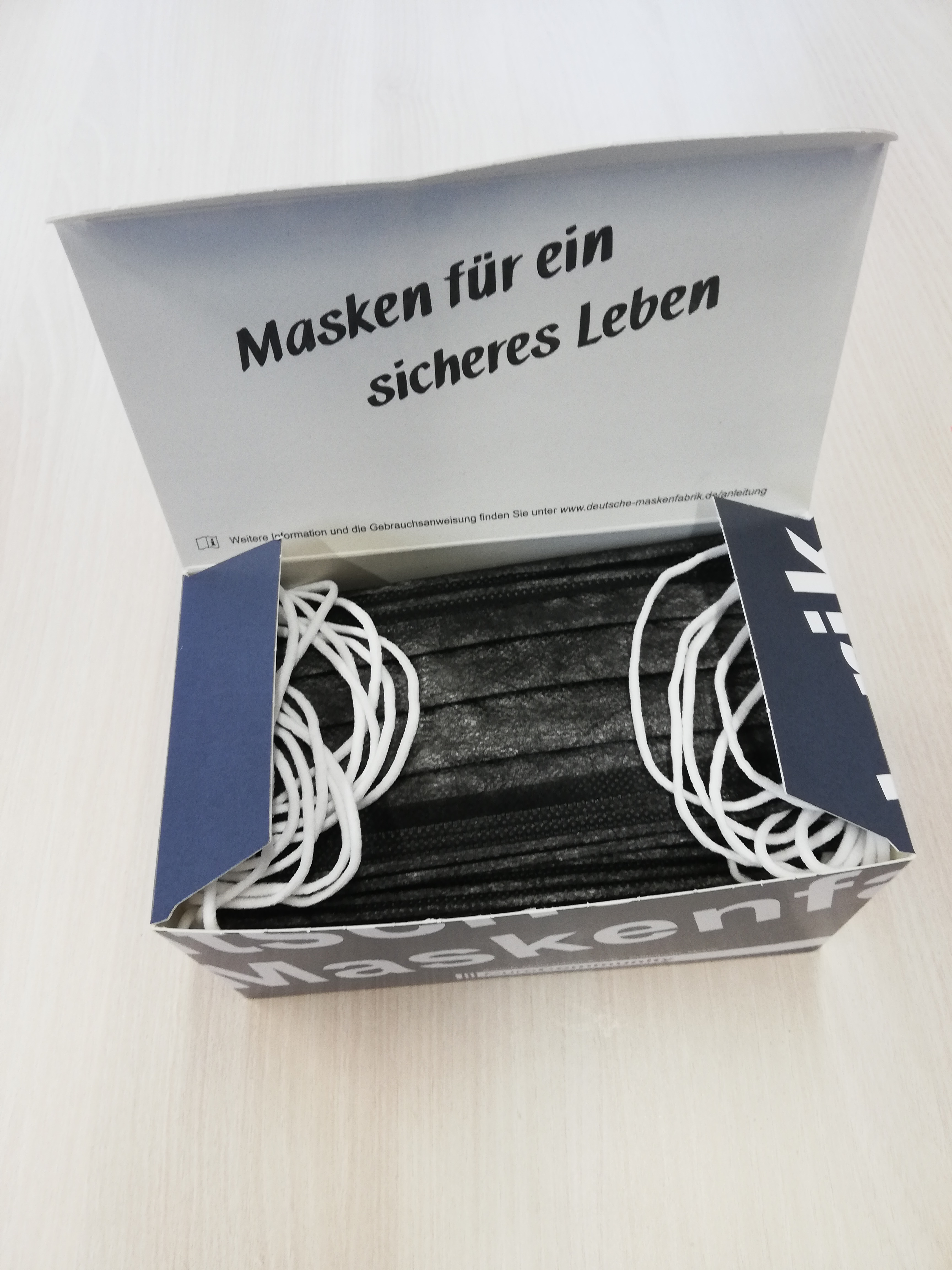 OP-Maske schwarz (50er Box)