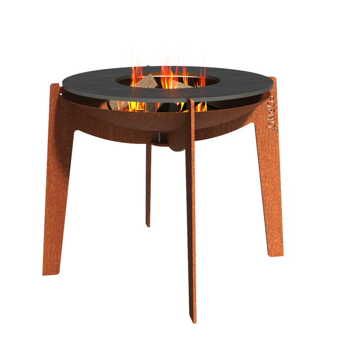 Forno Feuerschale COSA + Grillplatte Ø600 mm; H = 570 mm