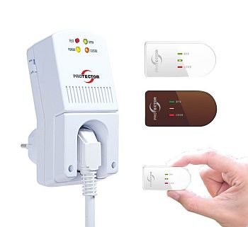 Protector Abluftsteuerung mit 2 Kabelkontakten AS 4100