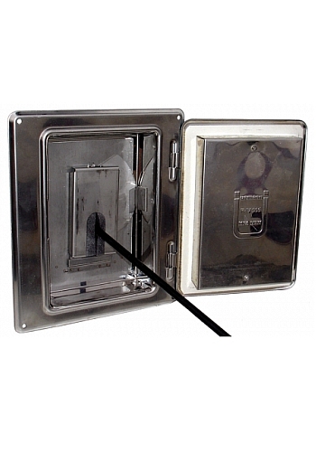 Schiedel HeatUp Edelstahl Russschutztüre 210 x 140 mm