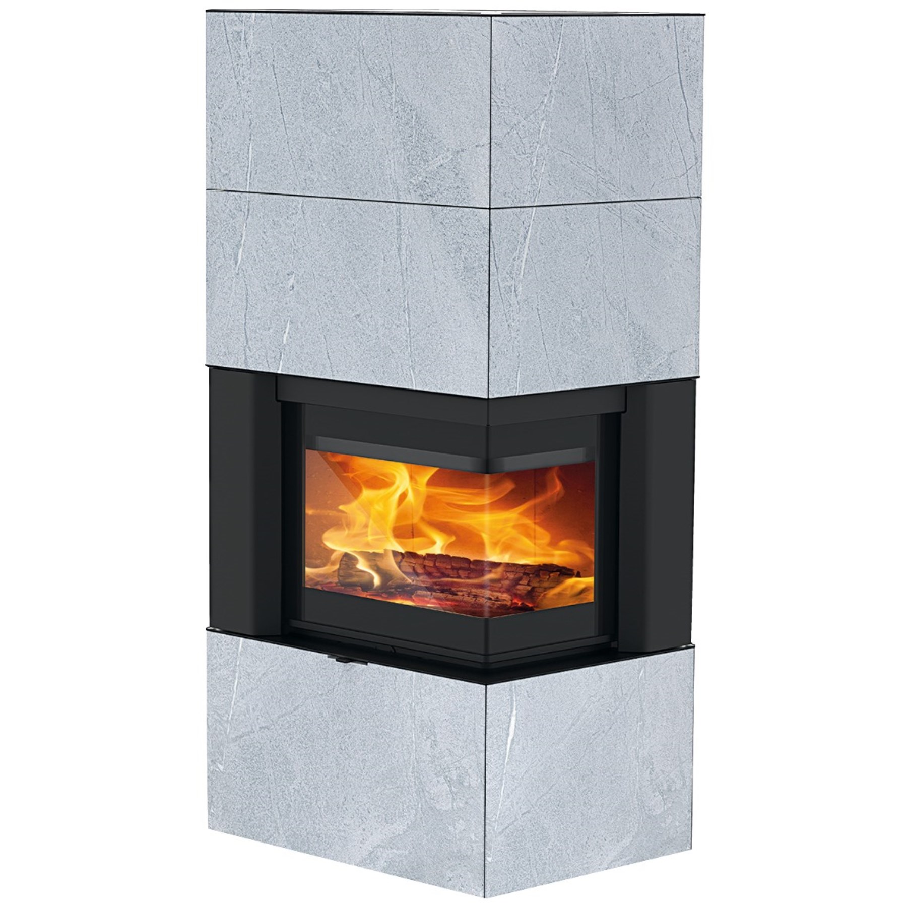 Rika Design-Kaminofen Symbia