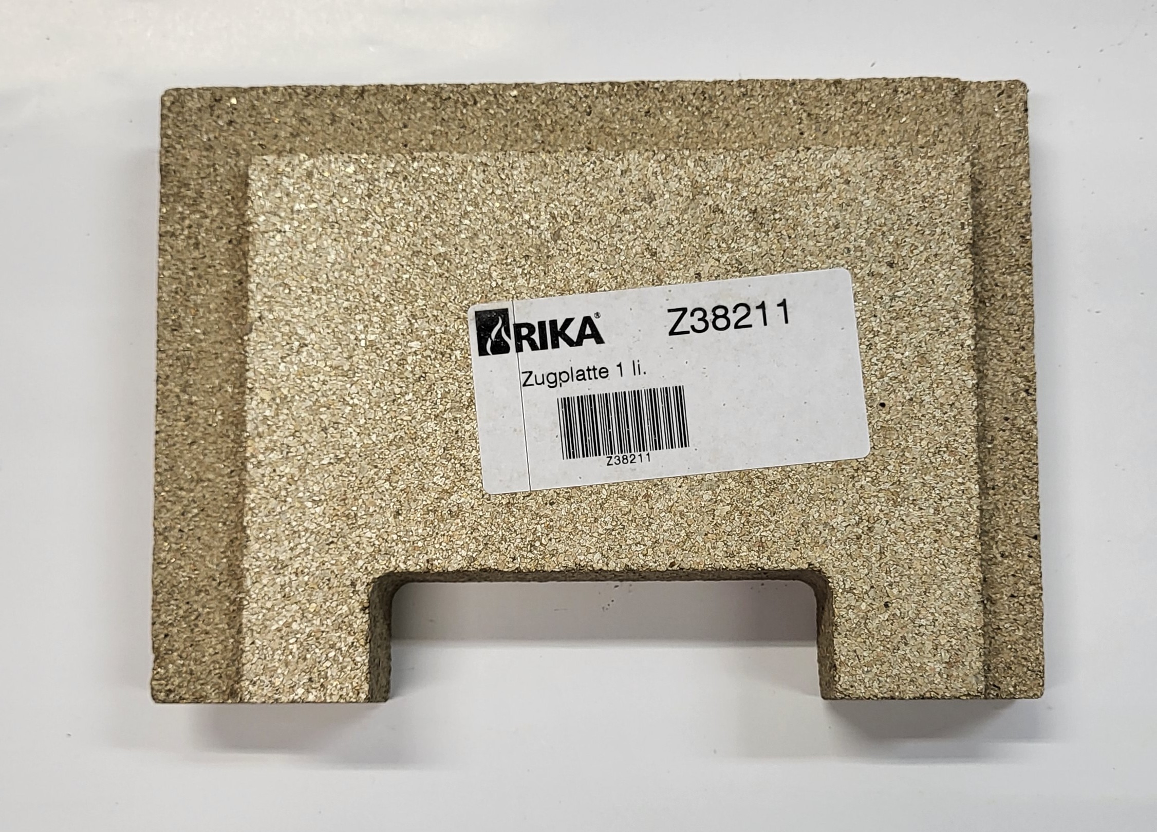 Rika Ersatzteil Zugplatte 1 links Z38211